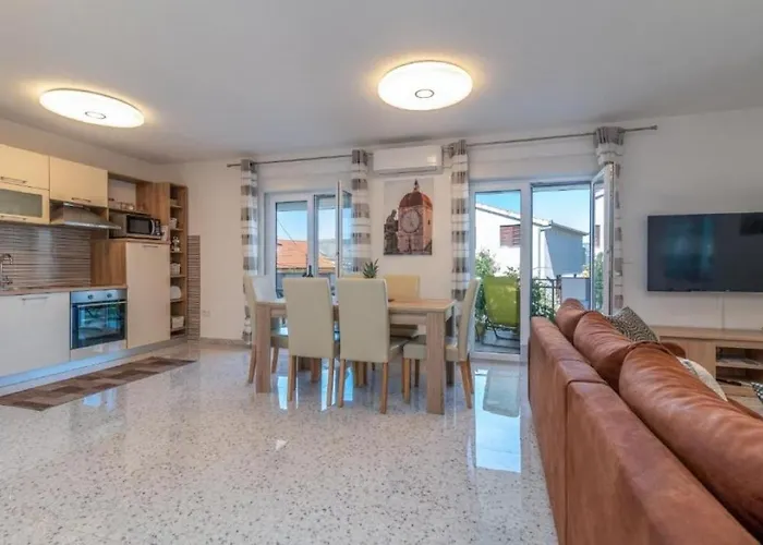 In Mastrinka With Sea View, Terrace, Air Conditioning, Wifi 5159-3 * Трогір